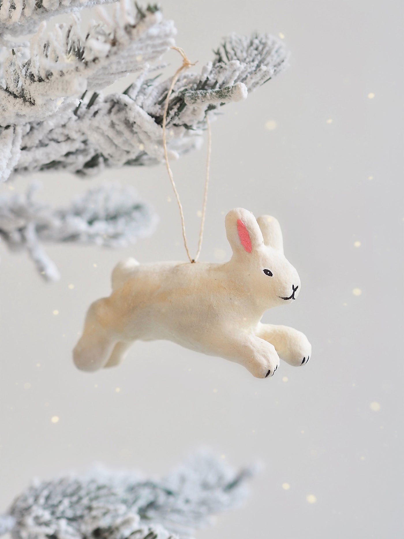 Leaping Bunny Ornament