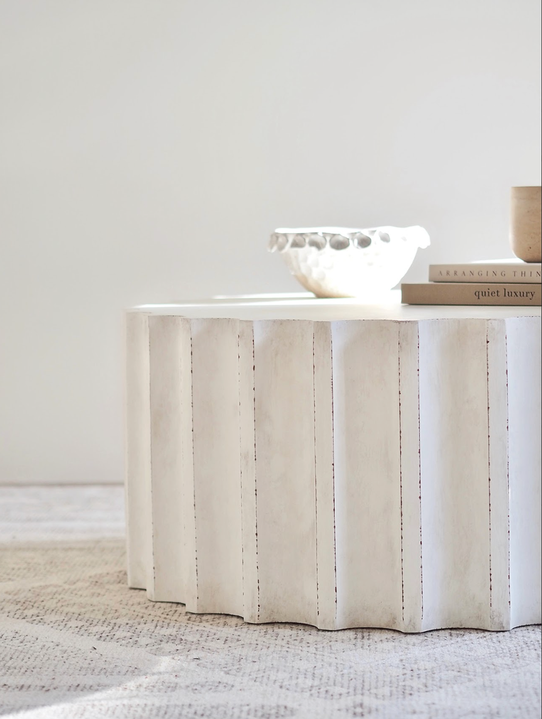 Column Coffee Table 36" - The Cross Decor & Design