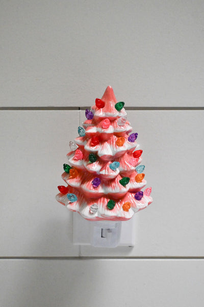 Pink Tree Night Light