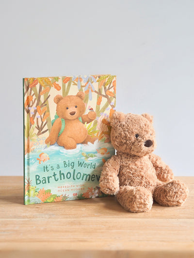 Jellycat It's a Big World Bartholomew Book