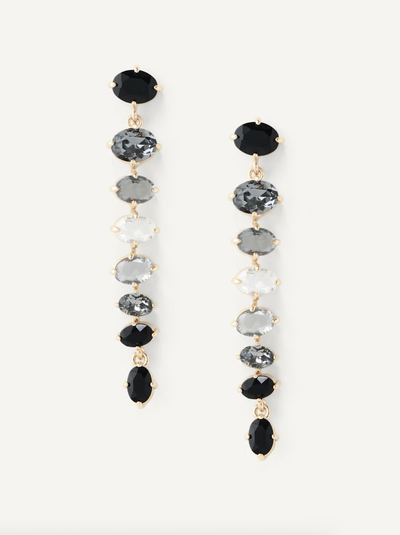 Celestine Drops | Gold/Jet