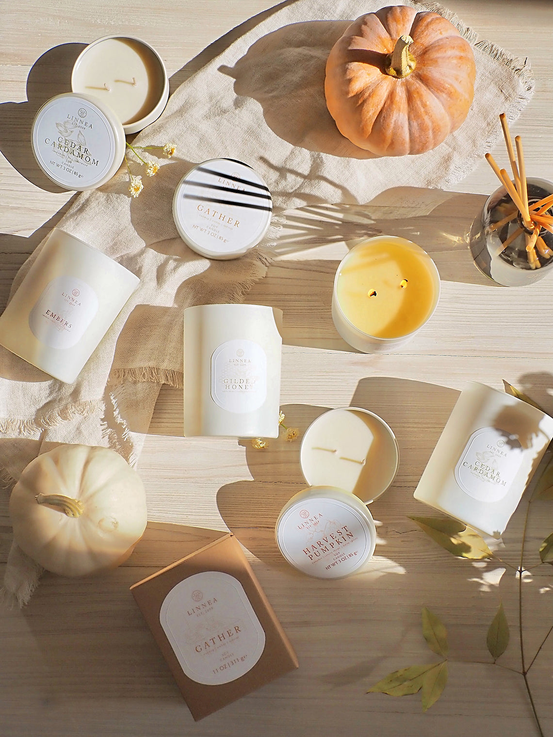 Gilded Honey 2 Wick Candle