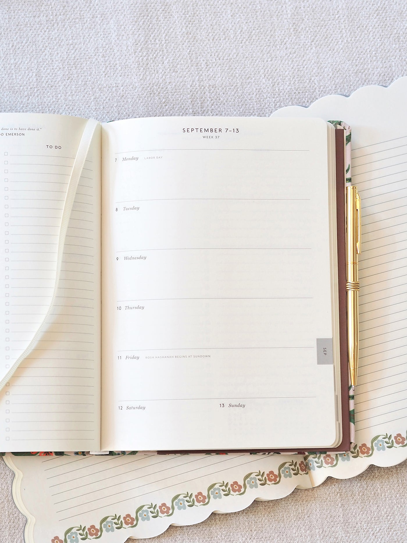 2026 Gracie 12-Month Hardcover Planner - The Cross Decor & Design