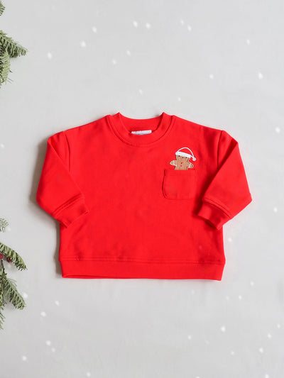 Pocket Gingerbread Sweatshirt