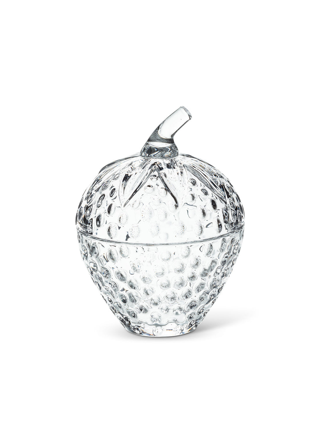 Glass Strawberry Jar