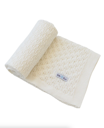Open Knit Blanket - The Cross Decor & Design