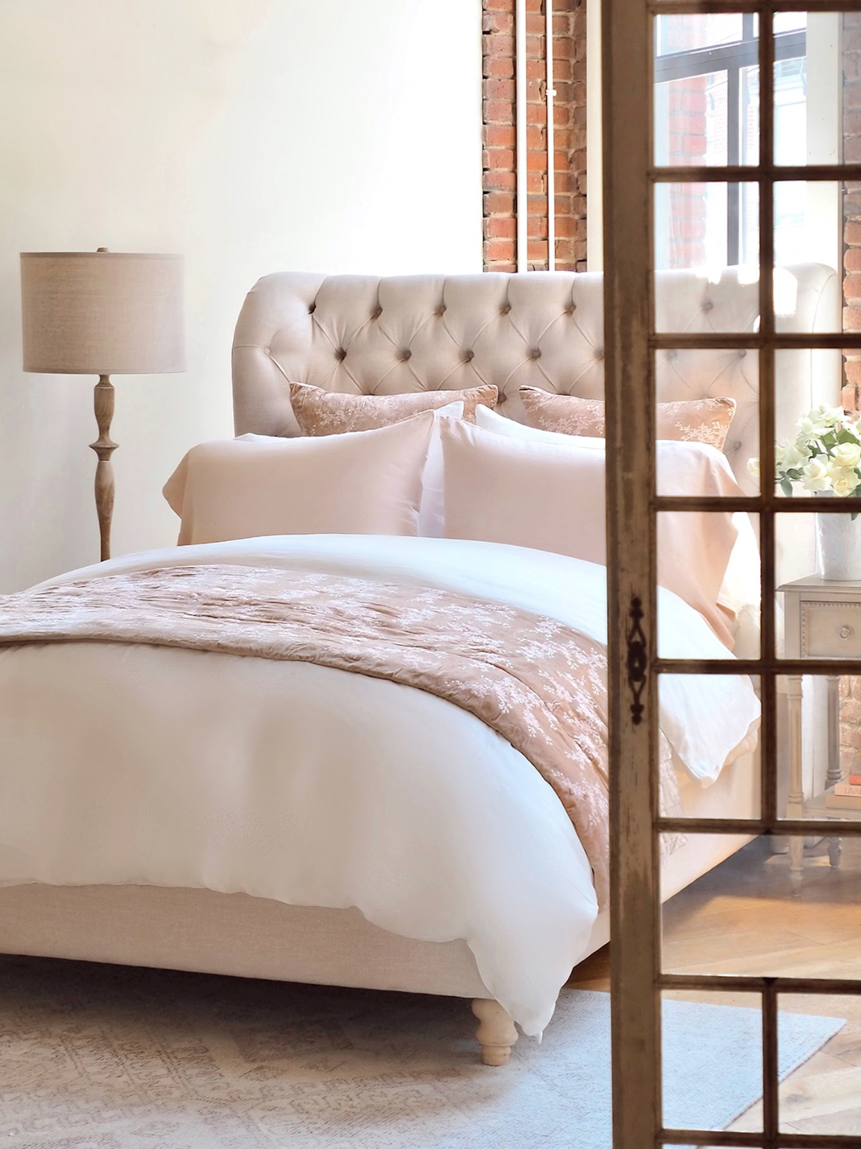 Lynette Pearl Bedding - The Cross Decor & Design