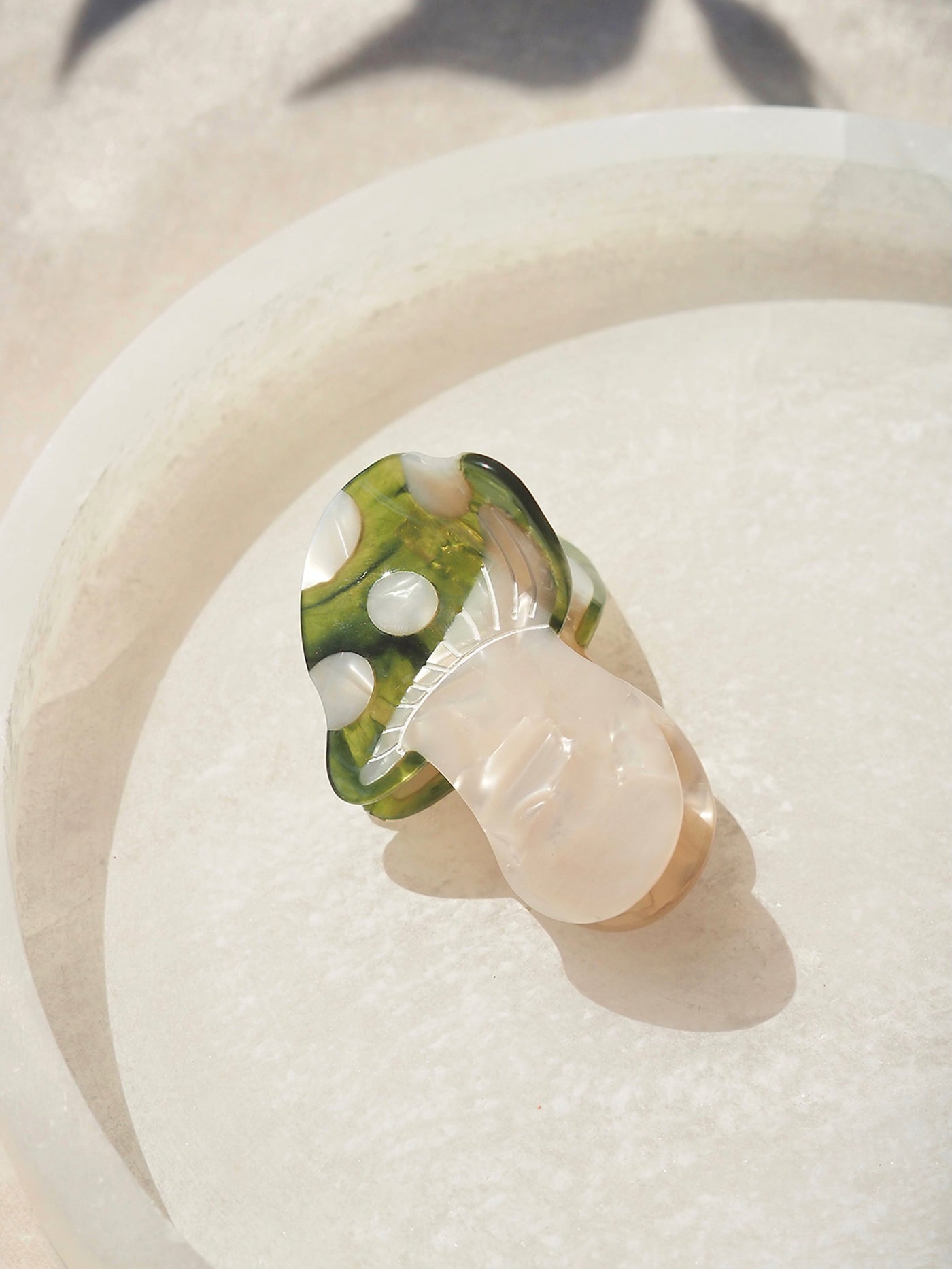 Woodland Mushroom Claw Clips