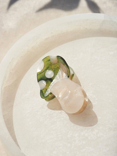 Woodland Mushroom Claw Clips