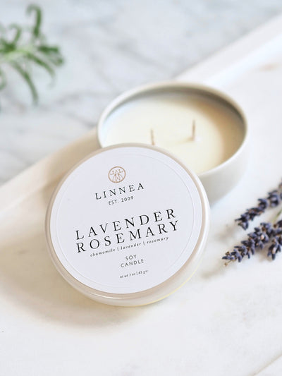 Lavender Rosemary Petite Candle - The Cross Decor & Design