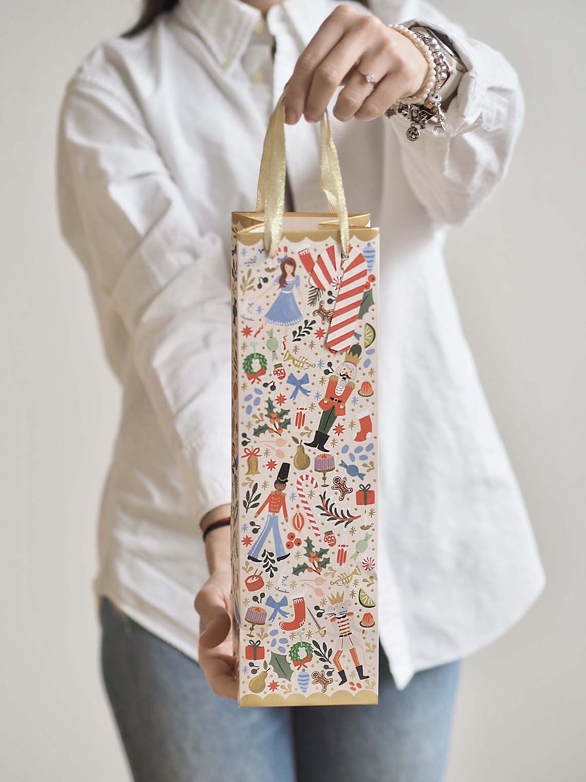 Nutcracker Sweets Wine Gift Bag