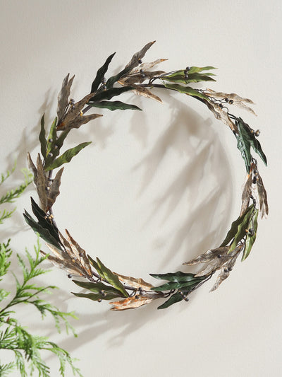 Metal Toleware Wreath