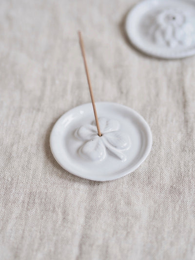 Chance Clover Incense Holder - The Cross Decor & Design