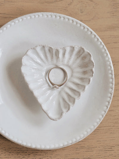 Peggy Micro Heart Dish - The Cross Decor & Design
