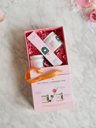 Hot Cocoa & Cinnamon Trio Gift Set