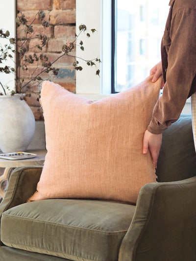 Lina Terracotta Pillow | 24x24 - The Cross Decor & Design