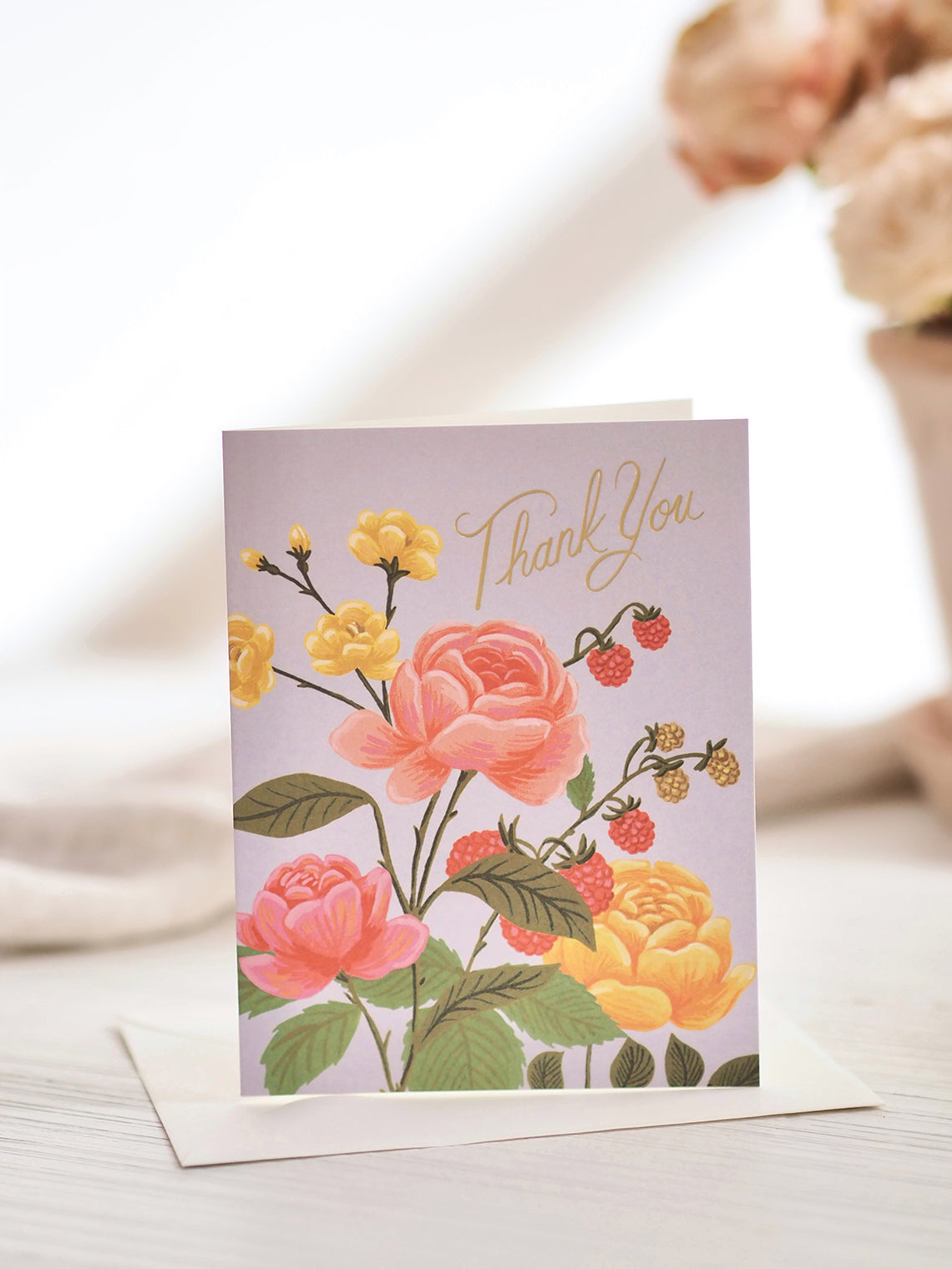 Roses Thank You Card - The Cross Decor & Design