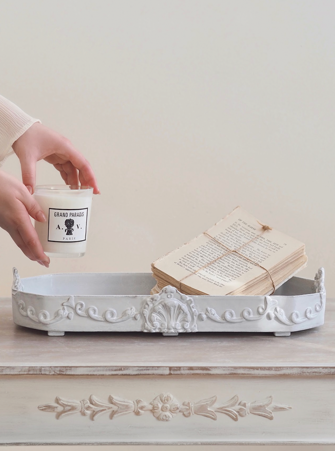 Astier de Villatte | Neptune Long Platter