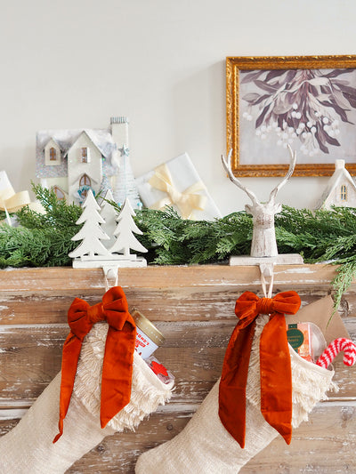 Cinnamon Bow Tie Ornament