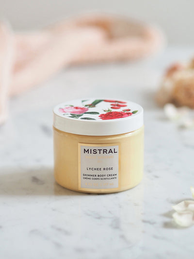 Lychee Rose Shimmer Body Cream