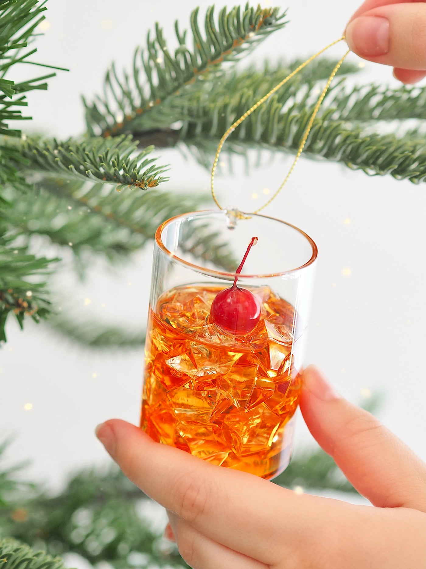 Christmas Cocktail Ornament