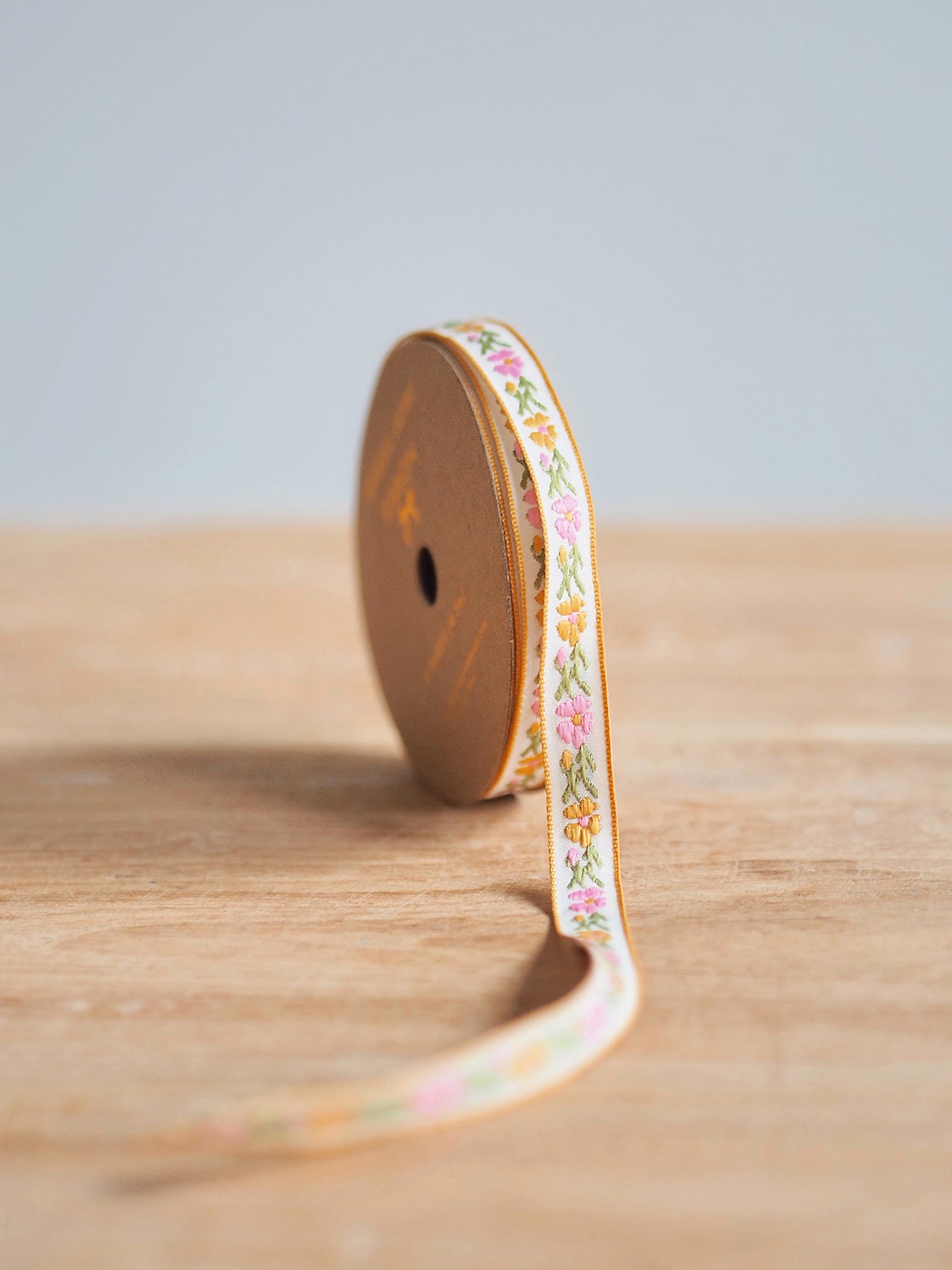 Vine Floral Woven Ribbon - The Cross Decor & Design