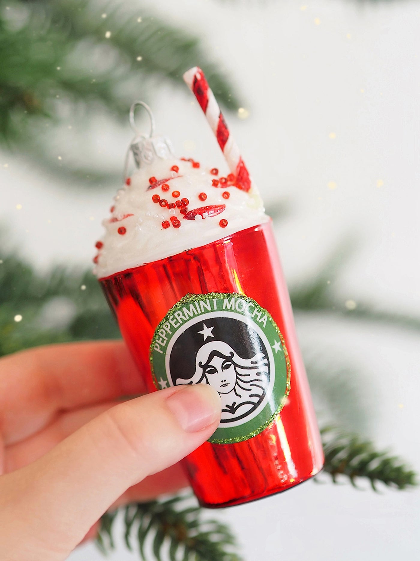 Peppermint Mocha Ornament