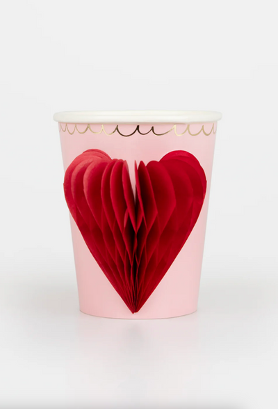 Honeycomb Heart Cups - The Cross Decor & Design