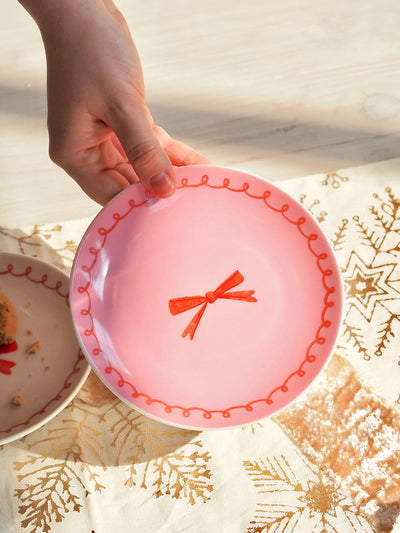 Bowtique Appetizer Plate MAUVE
