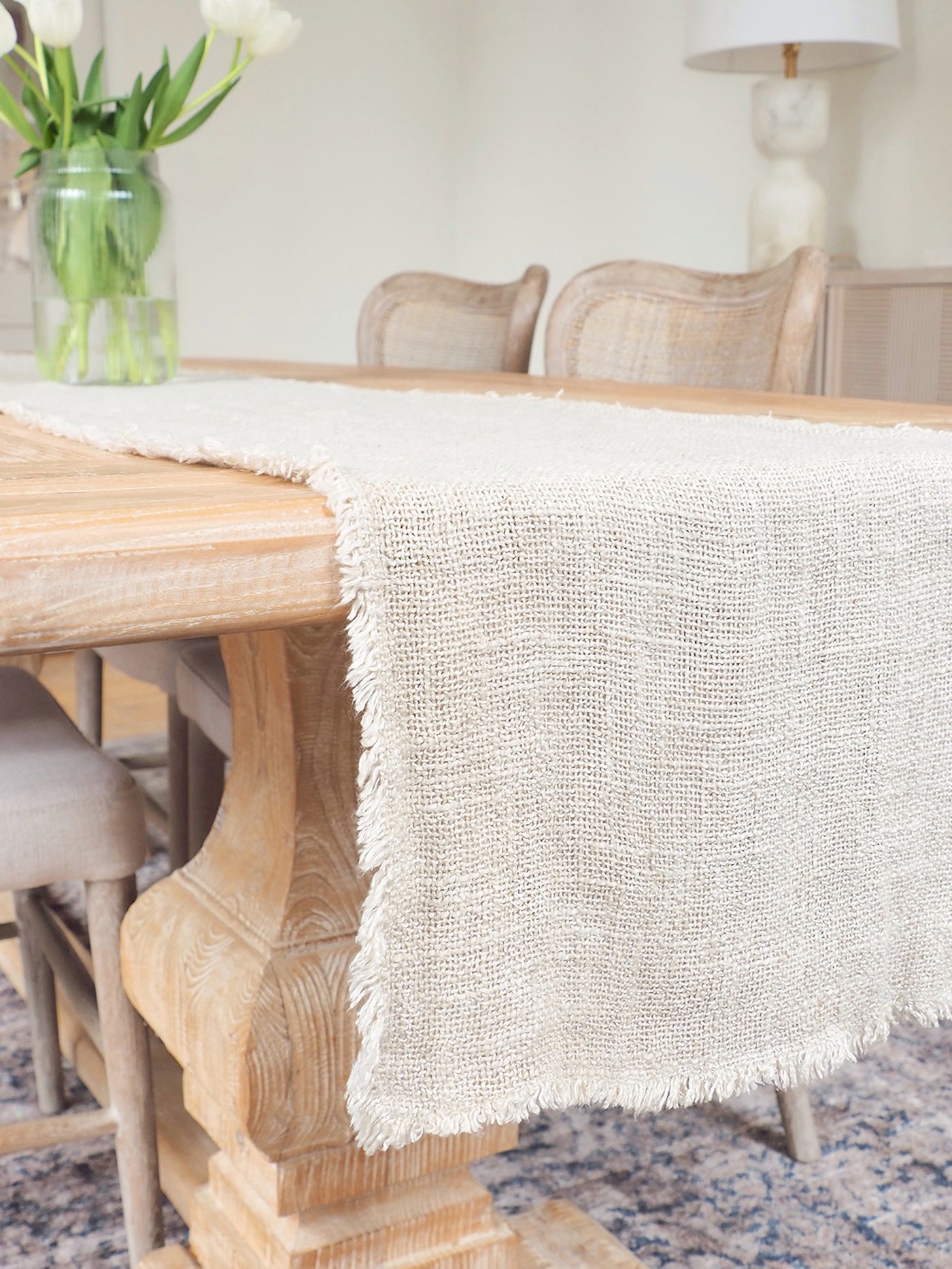 Zoey Ivory Table Runner - The Cross Decor & Design