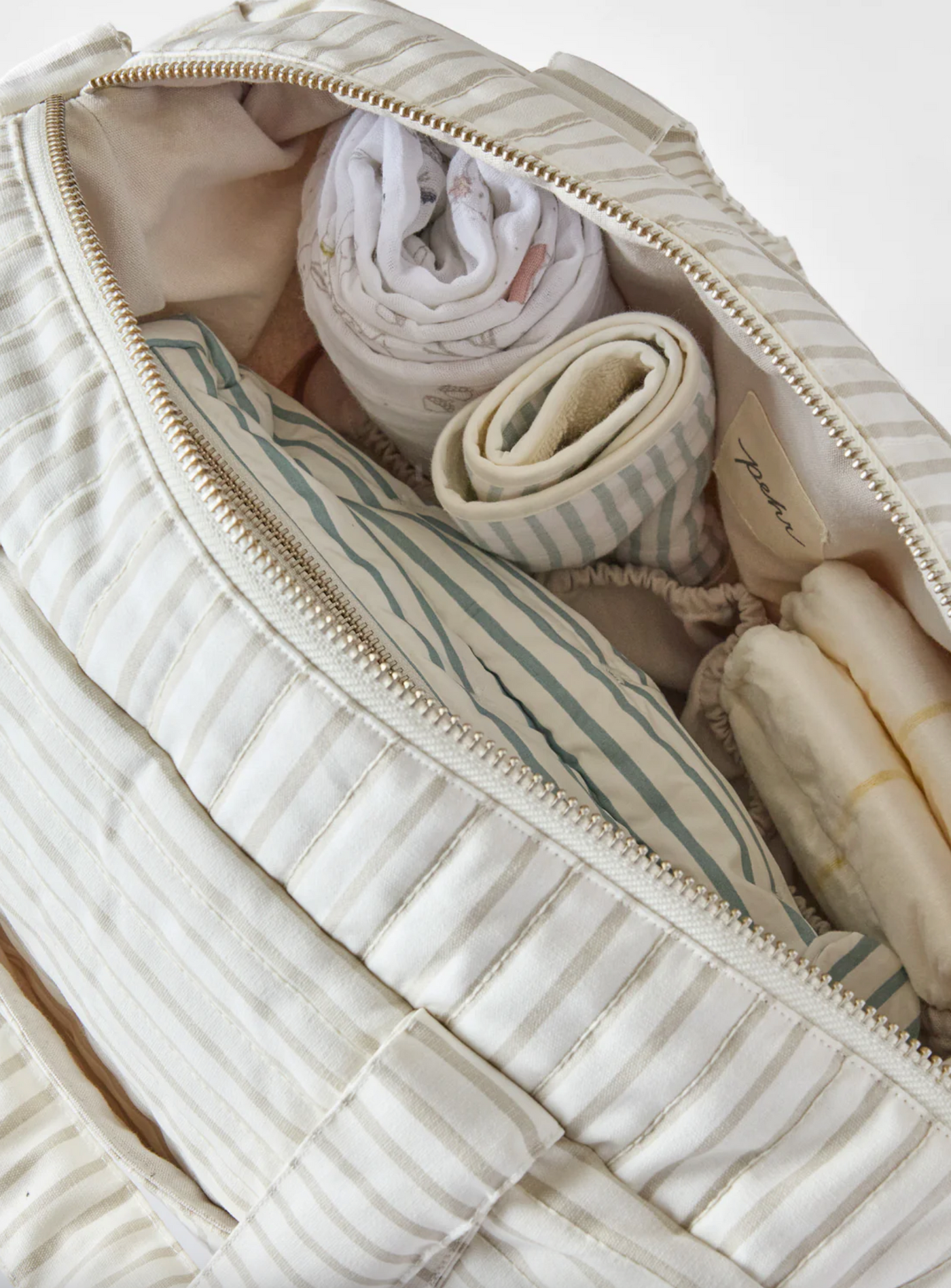 Pebbles Stripe Diaper Bag - The Cross Decor & Design