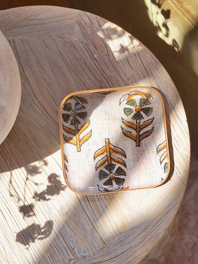 Folk Bloom Trinket Tray - The Cross Decor & Design