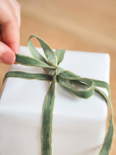 Velvet Trim Ribbons 10Y