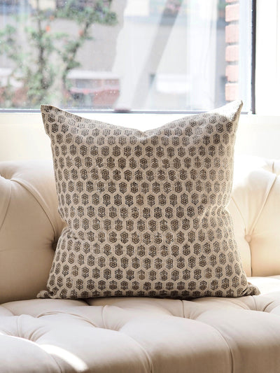 Tulsi White Pillow | 22x22 - The Cross Decor & Design