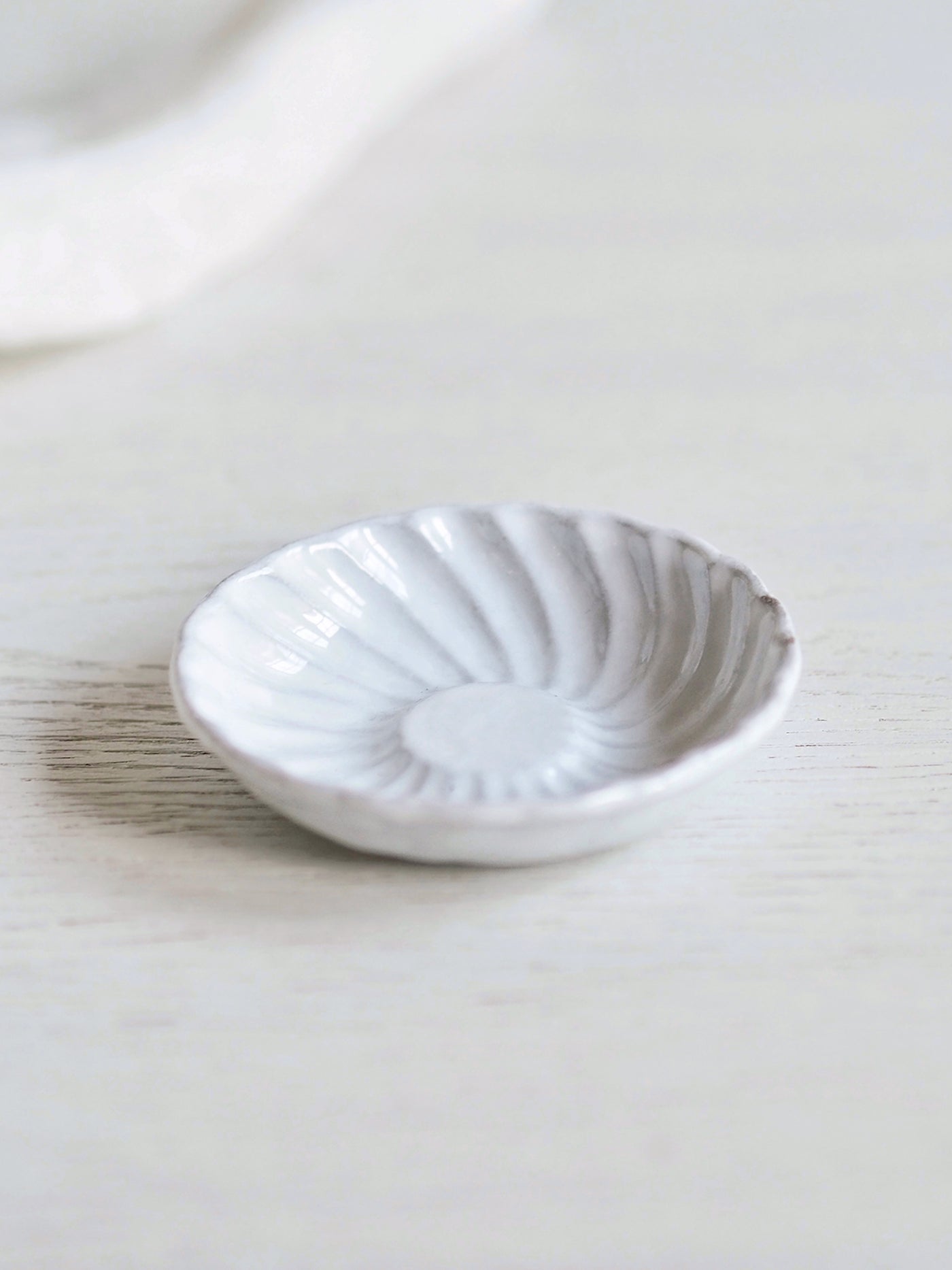 Peggy Stripe Saucer - The Cross Decor & Design
