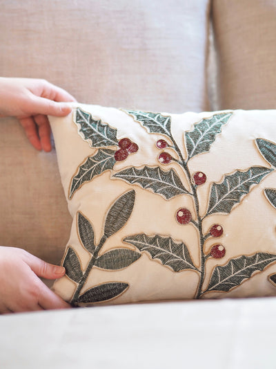 Holly Pillow | 12x20 - The Cross Decor & Design