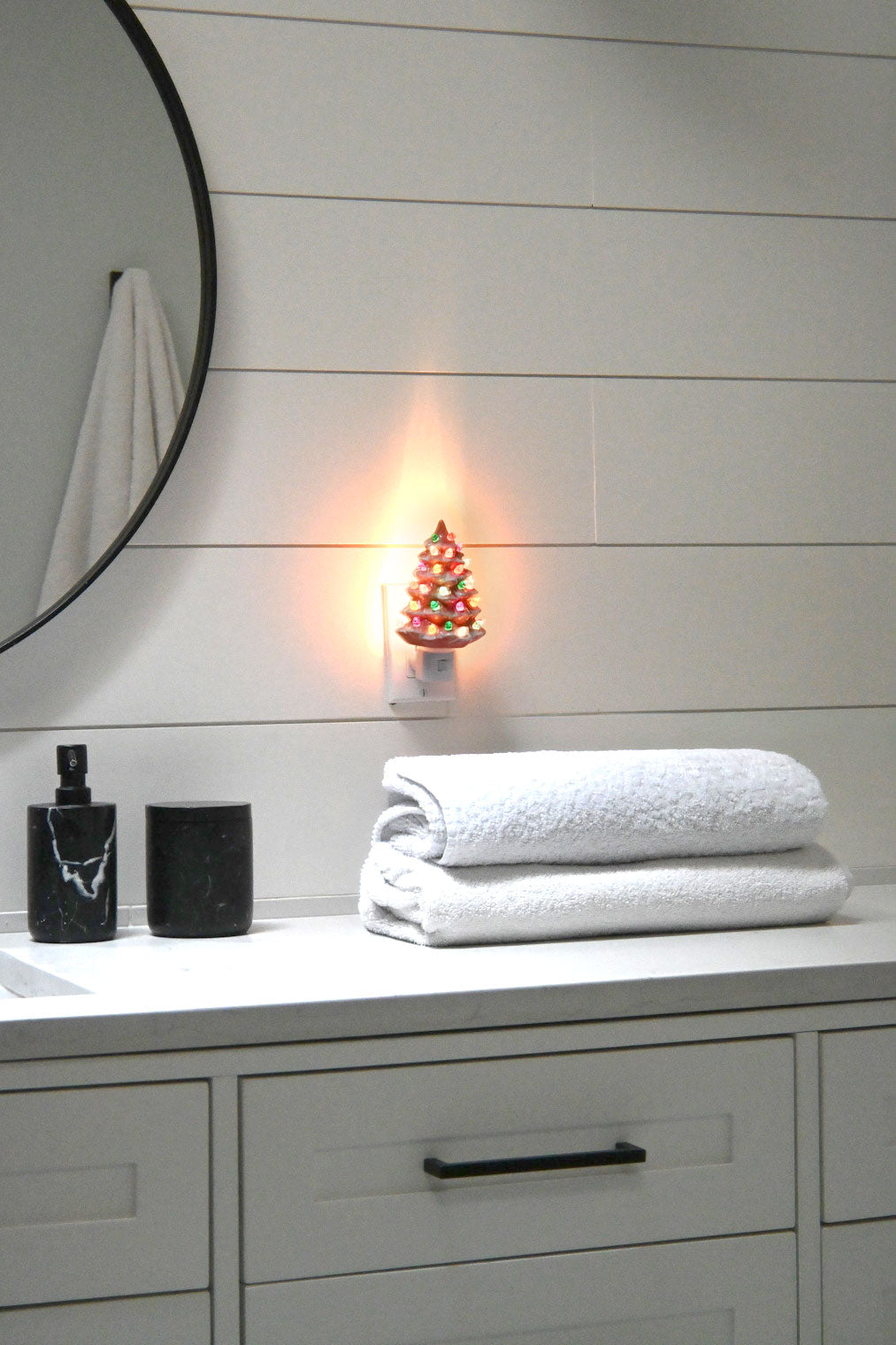 Pink Tree Night Light