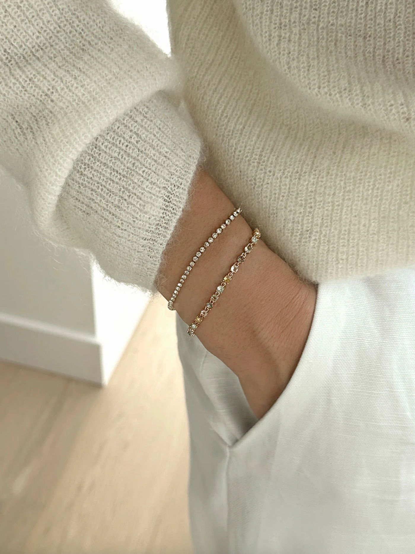 Elyse Tennis Bracelet - The Cross Decor & Design