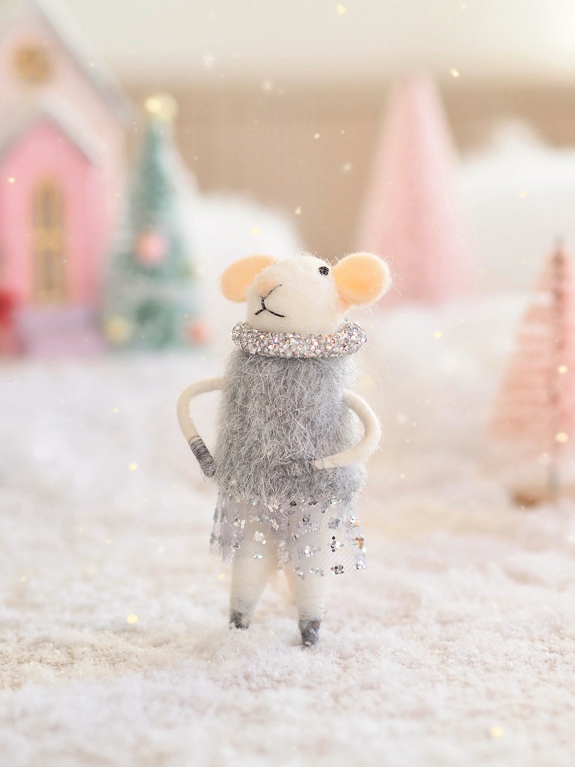 Millie Shimmer Mouse Ornament