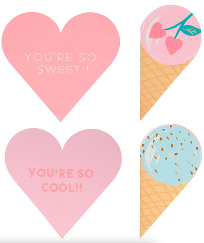 Ice cream Cards & Friendship Bracelets - The Cross Decor & Design