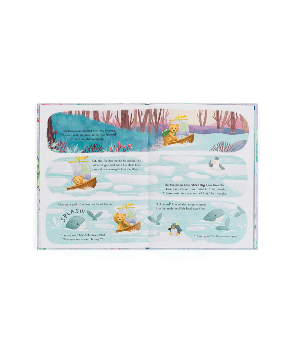 Jellycat Bartholomew Bear and the Snow Giants Book