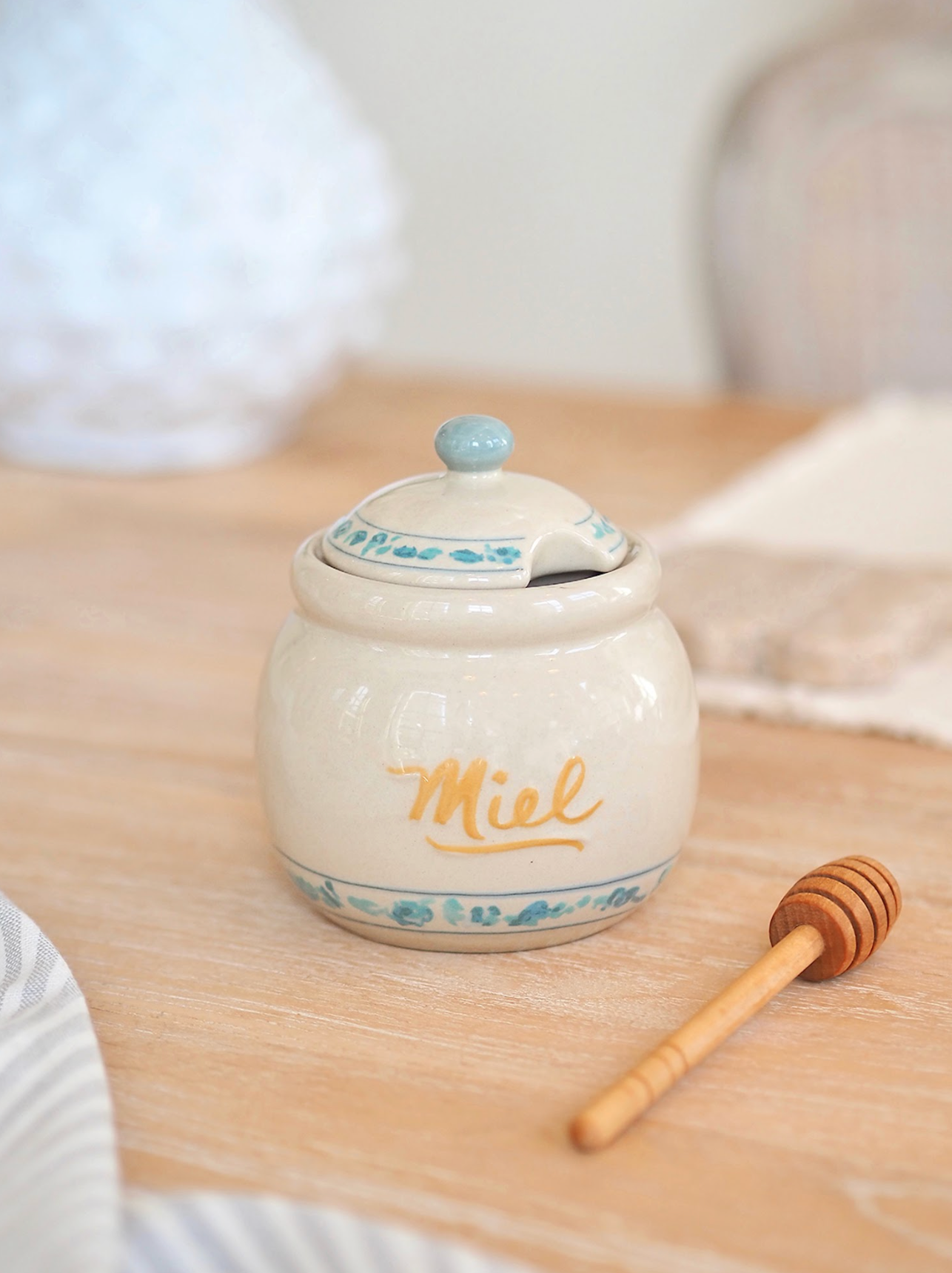 'Miel' Honey Jar - The Cross Decor & Design
