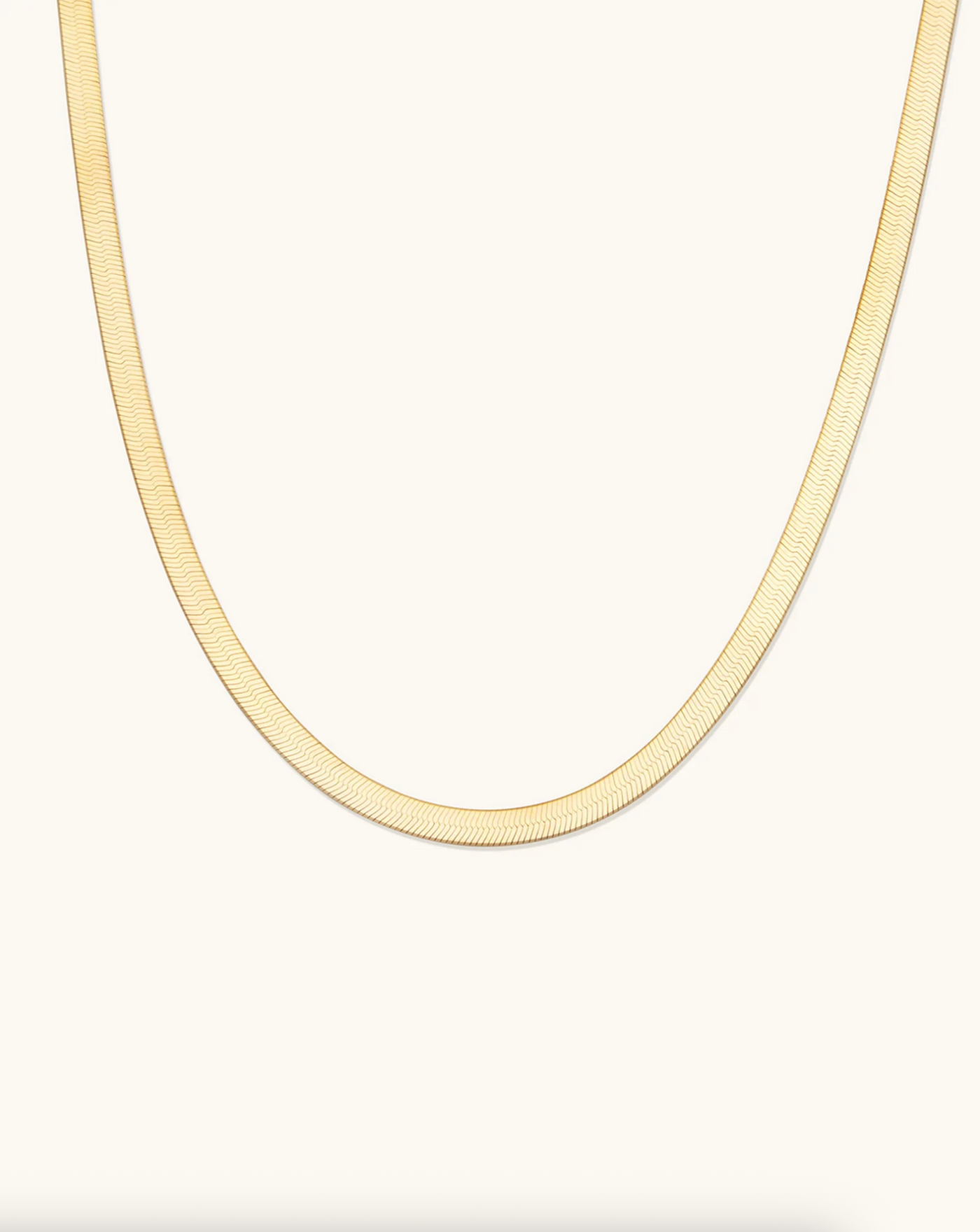 Bold Herringbone Necklace