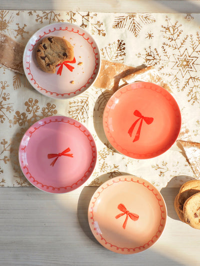 Bowtique Appetizer Plate ROSE