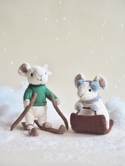 Jellycat Merry Mouse Skiing