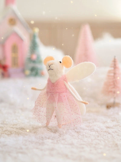 Sugarplum Fairy Mouse Ornament