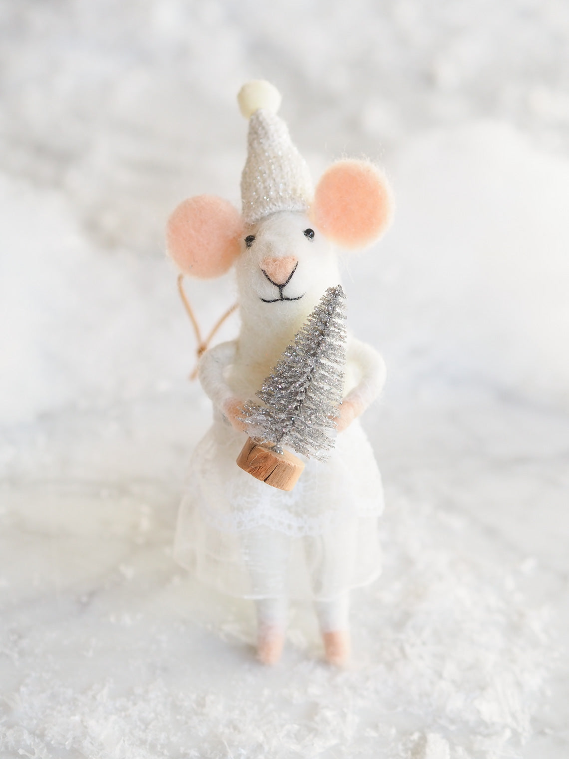 Festive Tree Mouse Ornament