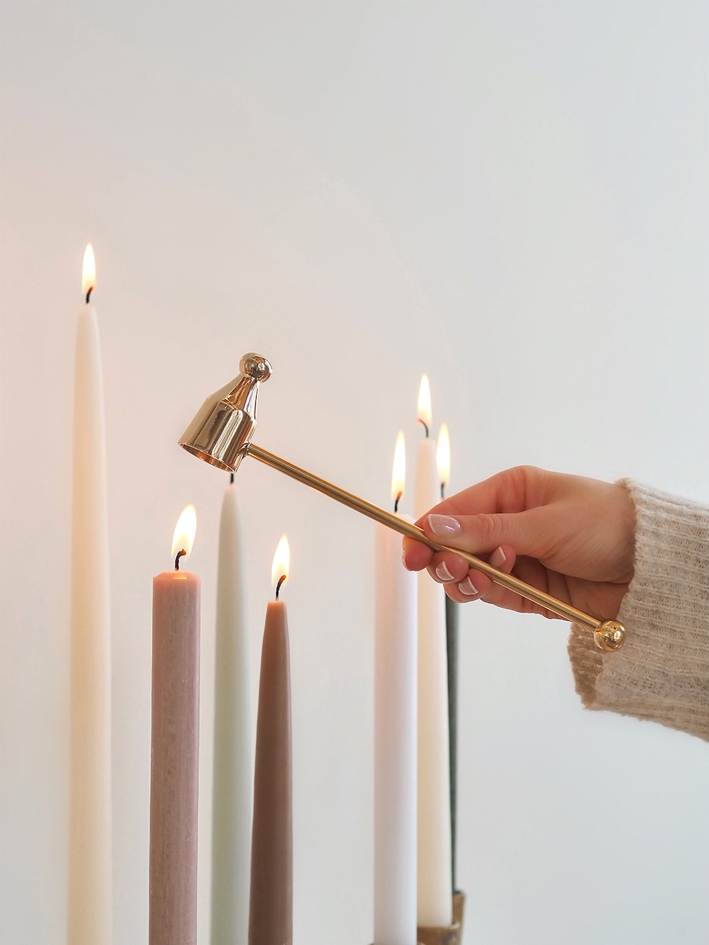 Luxury Gold Candle Snuffer - The Cross Decor & Design
