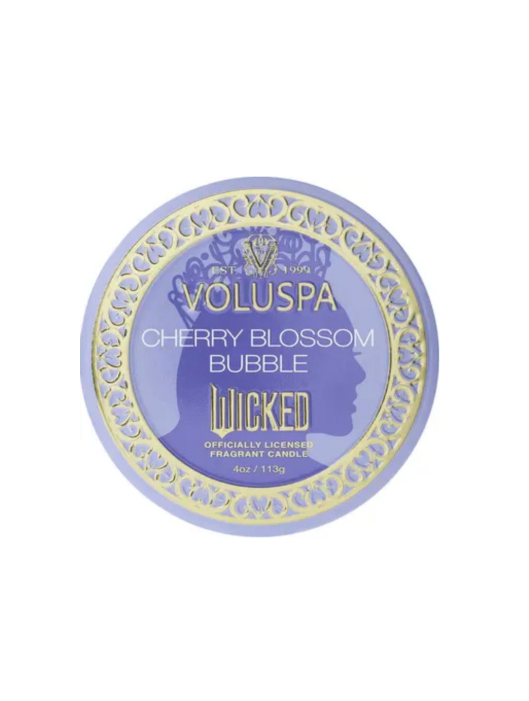 Cherry Blossom Bubble Mini Tin Candle