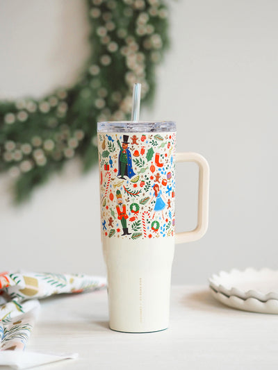 Cream Nutcracker Tumbler 40 oz